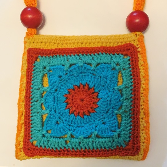 Sale💖Crossbody bag crochet handmade new - Picture 3 of 7